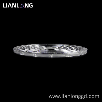High light transmittance mining lamp lens